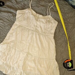 Pale Pink/beige Babydoll Dress